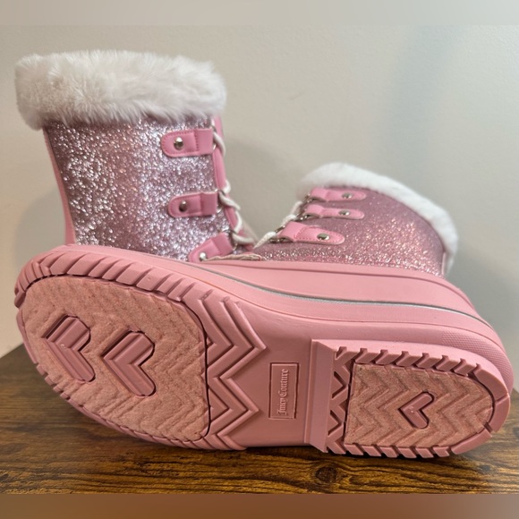 Juicy Couture Girls JJK ESCALON Pink Boots . NWT/box Size Big girl 6 - Picture 4 of 5